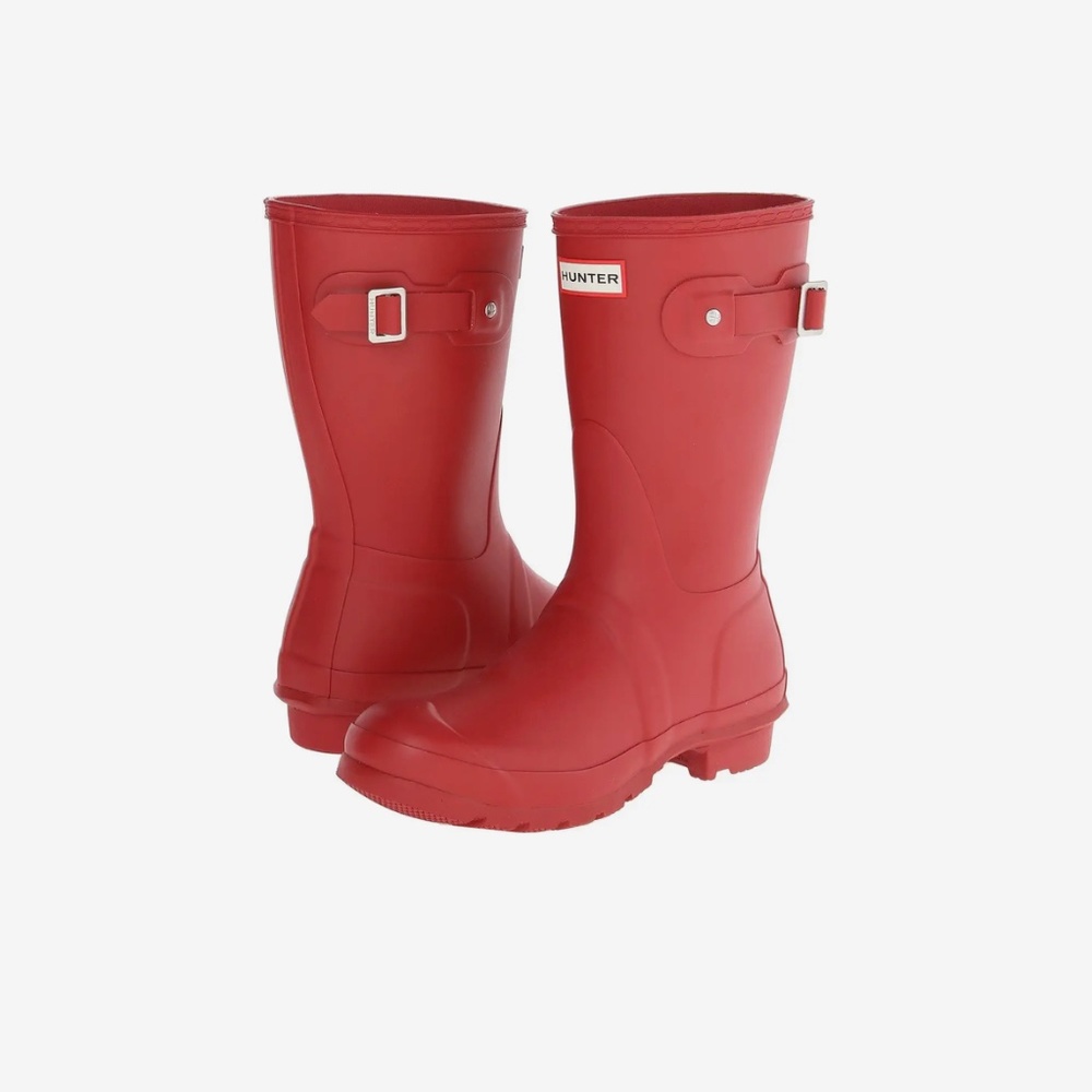 Hunter red boots